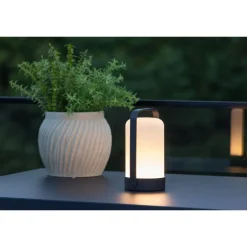 Fern Bordlampe - Sort,Hvid