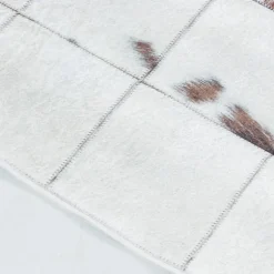 Fiesta Vaskbart tæppe Patchwork - Hvid