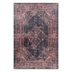 Fiesta Vaskbart Tæppeløber Orientalisk - Rød