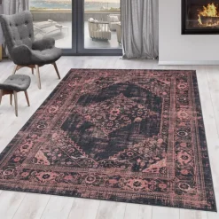 Fiesta Vaskbart Tæppeløber Orientalisk - Rød