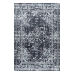 Fiesta Vaskbart Tæppeløber Orientalisk - Sort