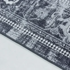 Fiesta Vaskbart Tæppeløber Orientalisk - Sort