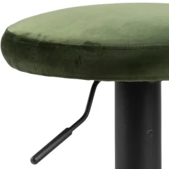 Finch barstol grøn stof