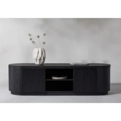 Fjallbacka TV Bænk - Sort