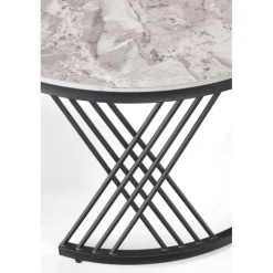 FLAMINGO sæt med 2 sofaborde, Grå marmor