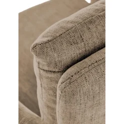 FLORES drejestol, lyseBrun