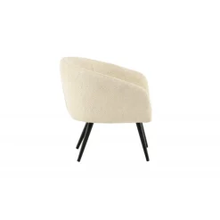 Fluffy Børnestol - Sort og Hvid