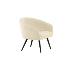 Fluffy Børnestol - Sort og Hvid