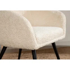 Fluffy Børnestol - Sort og Hvid