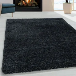 Fluffy tæppe - Antracit