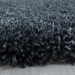 Fluffy tæppe - Antracit