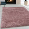 Fluffy tæppe - Rosa