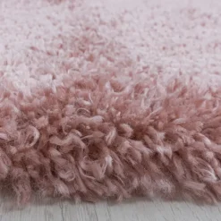 Fluffy tæppe - Rosa
