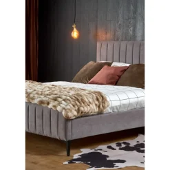 FRANCESCA 160x200 seng - LyseGrå