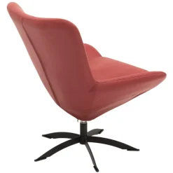 Frederik Rød læder lænestol