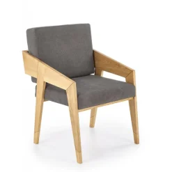 FREEDOM stol, Natur egetræ / Grå