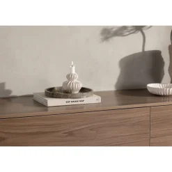 Frihamn væghængt TV bord 160x45 - Valnød