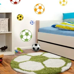 Fun 6001 Rundt børnetæppe - Grøn