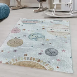 Funny Børnetæppe - Hvid