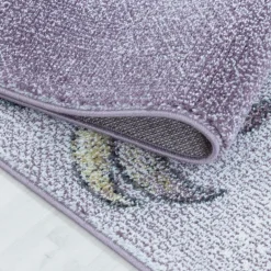 Funny Børnetæppe Enhjørning - Violet