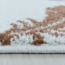 Funny Rund Børnetæppe Bjørn - Violet