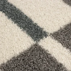 Gala Shaggy tæppe Ternet - Turkis