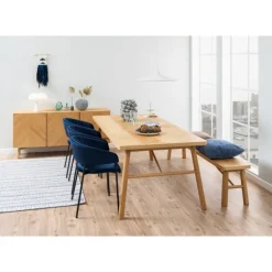 Galway bænk naturlig eg