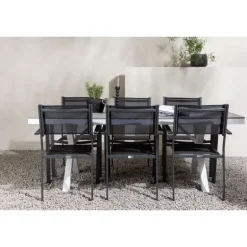 Garcia Loungesæt - Havemøbelsæt - Sort,Grå