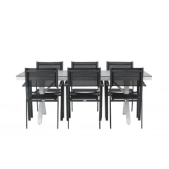 Garcia Loungesæt - Havemøbelsæt - Sort,Grå