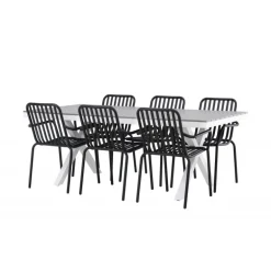 Garcia Loungesæt - Havemøbelsæt - Sort,Grå