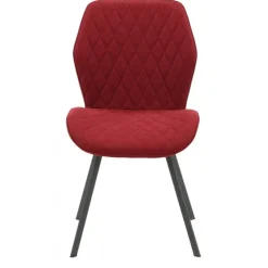 Gemma Spisebordsstol - Rød velour