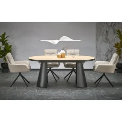 GIACOMO bord Natur/Sort