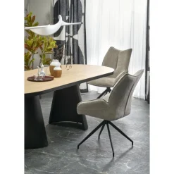 GIACOMO bord Natur/Sort