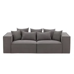 Gillholmen 3 personers sofa - Grå stof