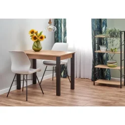 GINO Spisebord 100cm kan udvides til 130cm i Votan eg