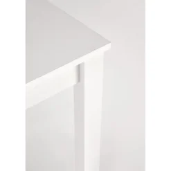 GINO Spisebord med udtræk 100cm kan udvides til 130cm - Hvid