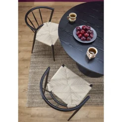 GINTER Rundt Bord, Sort