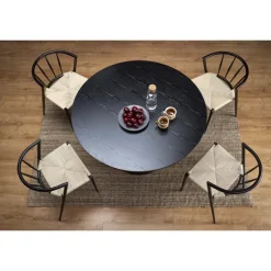 GINTER Rundt Bord, Sort