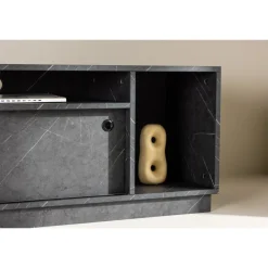 Girona TV-Bænk - Sort