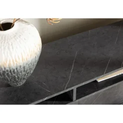 Girona TV-Bænk - Sort