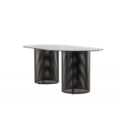 Glasgow x Josefin Lustig Ovalt spisebord - Sort