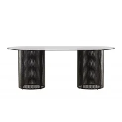 Glasgow x Josefin Lustig Ovalt spisebord - Sort