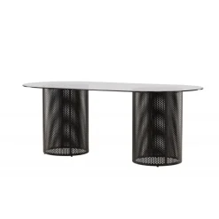 Glasgow x Josefin Lustig Ovalt spisebord - Sort