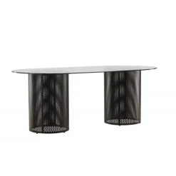 Glasgow x Josefin Lustig Ovalt spisebord - Sort