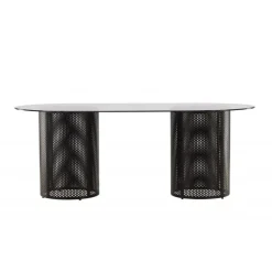 Glasgow x Josefin Lustig Ovalt spisebord - Sort