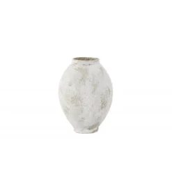 Globe Vase - Beige og Brun