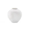 Globe Vase - Beige og Brun