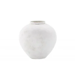 Globe Vase - Beige og Brun