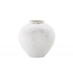 Globe Vase - Beige og Brun