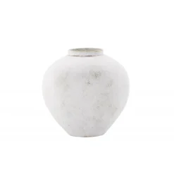 Globe Vase - Beige og Brun